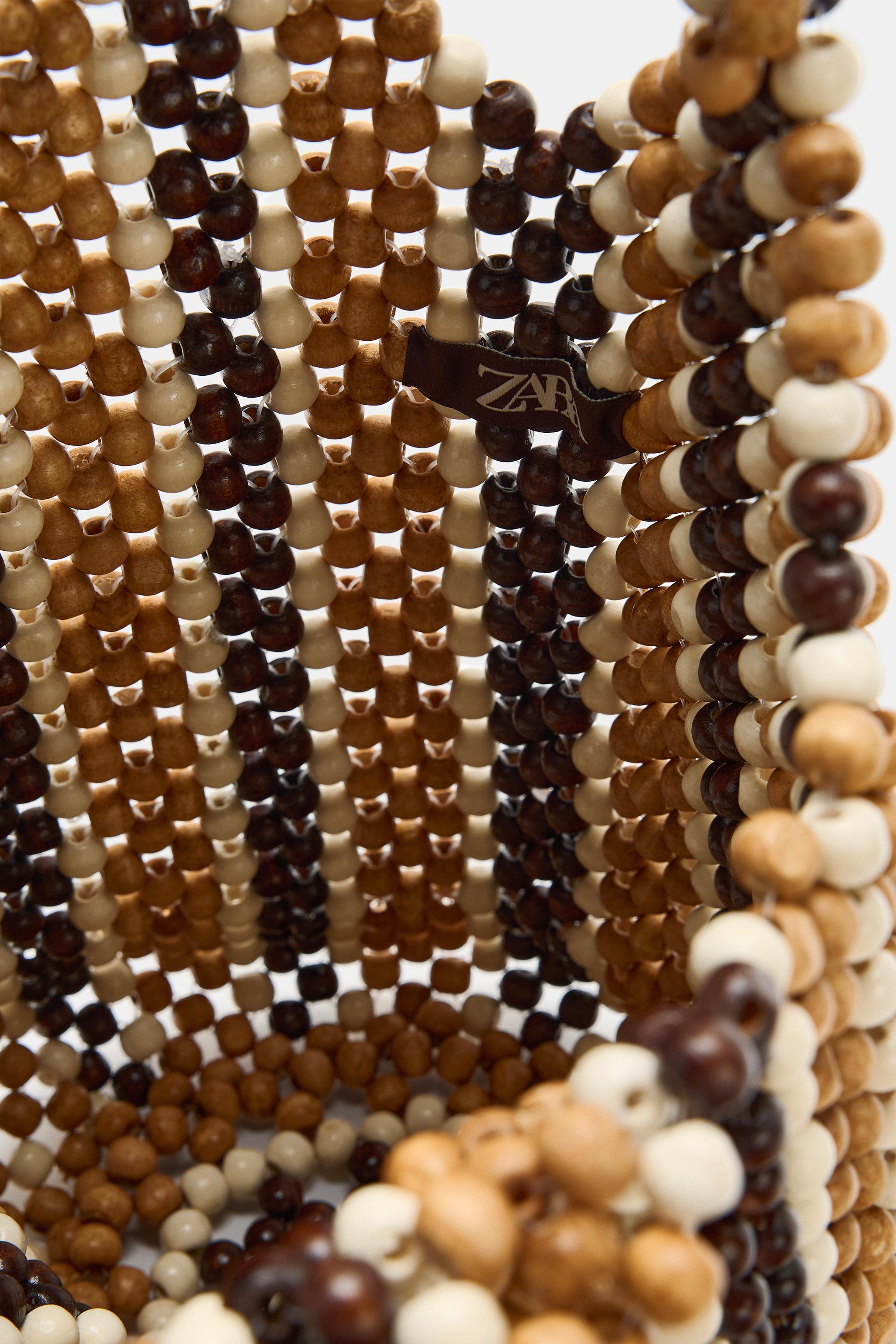 BEADED SHOULDER BAG